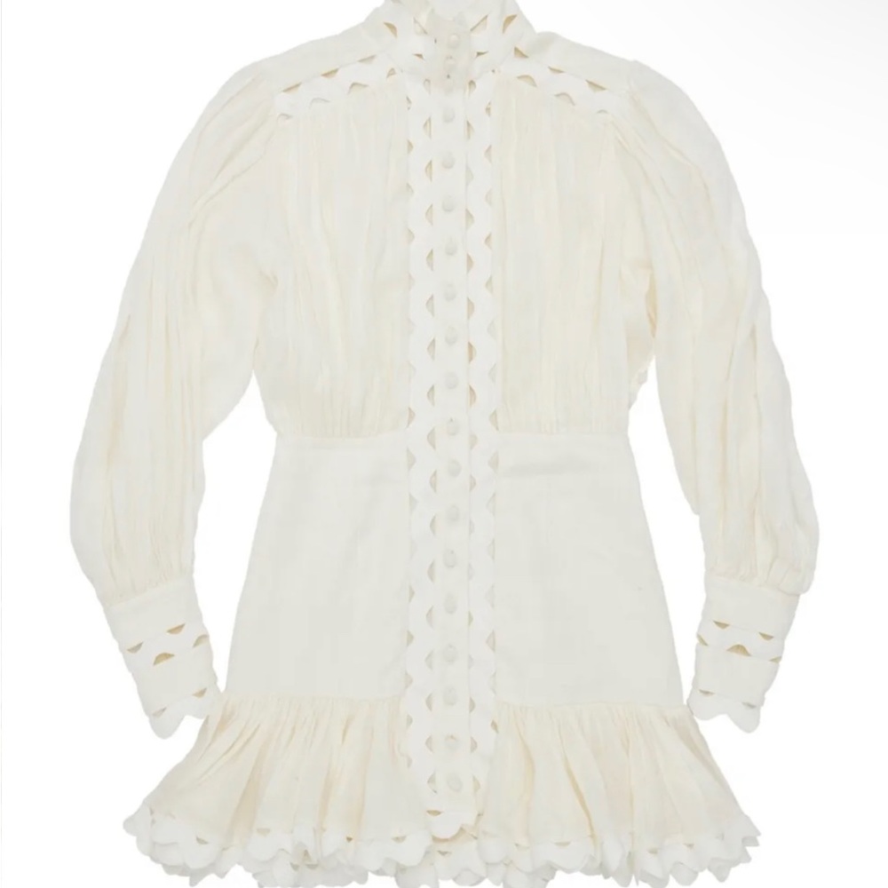 Zimmermann Ninety Six Wave Short Dress, Brand New - size 1 - SOLD OUT IN STORES - Picture 6 of 7